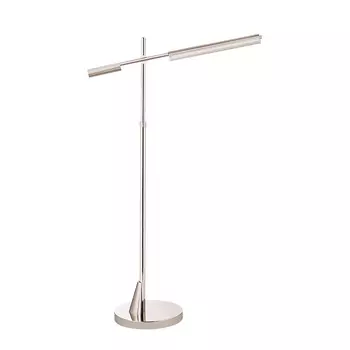 Daley Adjustable Nickel Напольная лампа