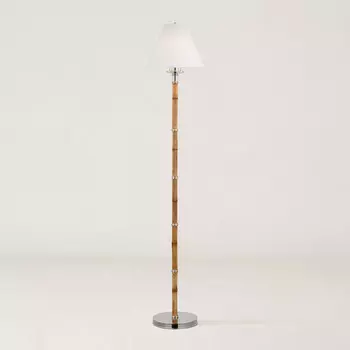 Dalfern Bamboo/Polished Nickel Напольная лампа