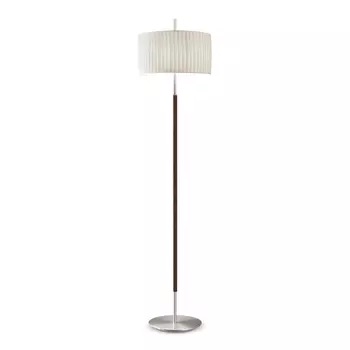 Danona P Nickel/Leather Напольная лампа
