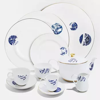 Details from Willow Сервиз на 6 персон