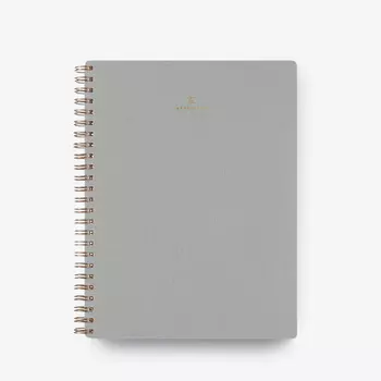 Dot Grid Workbook Dove Gray Блокнот