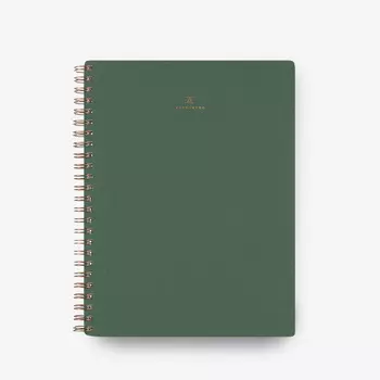 Dot Grid Workbook Fern Green Блокнот