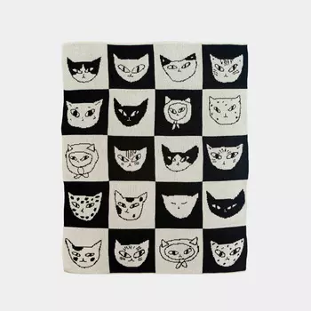 Eniko Katalin Eged Cat Bingo Mini Плед