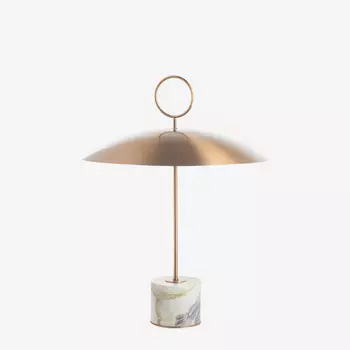 Eric Gizard Circle White Настольная лампа L