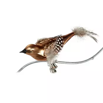 Feather Bird Набор из 6 новогодних украшений