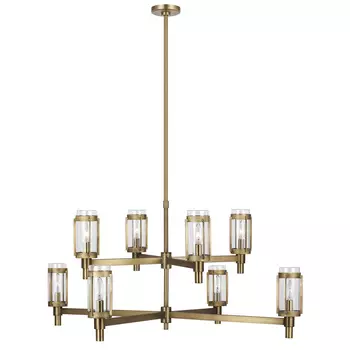 Flynn L Brass Люстра