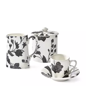 Garden Vine Black Кофейный сервиз на 6 персон