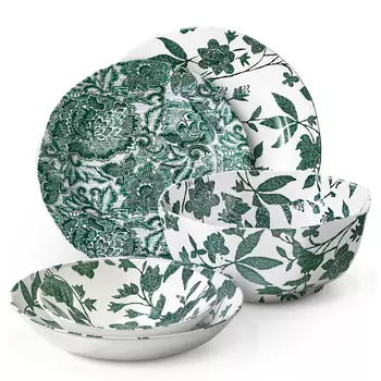 Garden Vine Green Сервиз на 6 персон