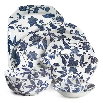 Garden Vine Indigo Сервиз на 6 персон