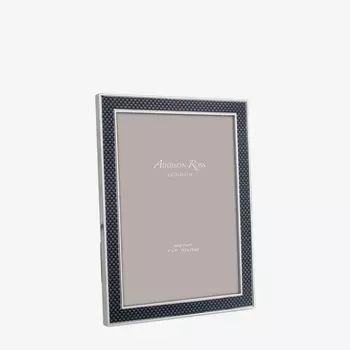 Grey Carbon Fibre & Silver Рамка для фото 13x18