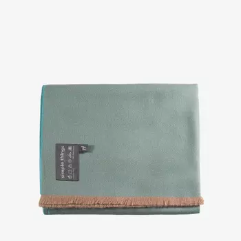 HB Duckegg Eyelash Fringe Плед