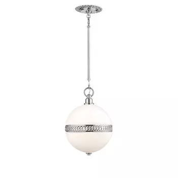Hendricks Small Globe Nickel Подвесной светильник