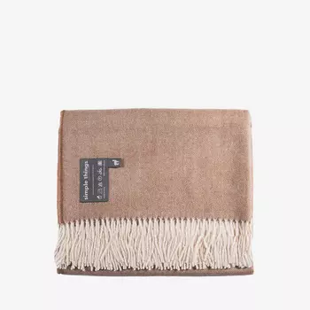 Herringbone Camel Плед