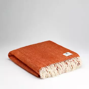 Herringbone Desert Sky Плед