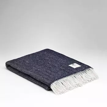 Herringbone Midnight Плед