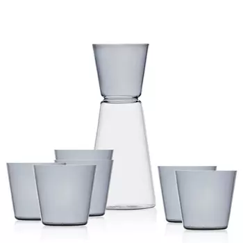High Rise Smoke Графин и 6 стаканов