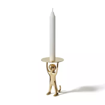 Jaime Hayon Monki Brass Подсвечник