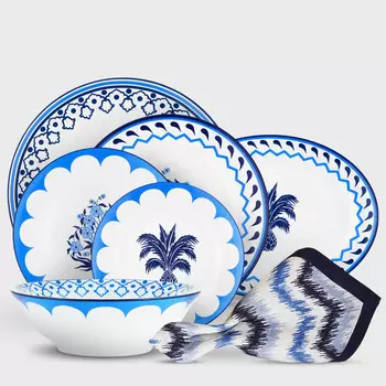 Jaipur Blue Сервиз на 6 персон