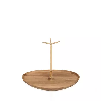 Jardim Tripod Oak Поднос
