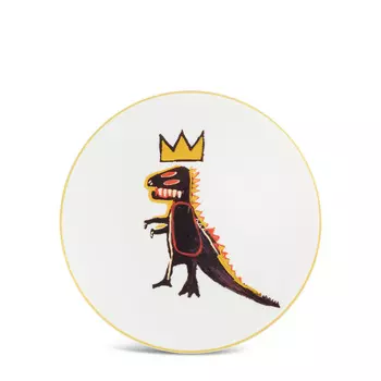 Jean-Michel Basquiat Тарелка декоративная Gold Dragon
