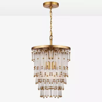 John Roselli Mia Antique Brass Люстра S
