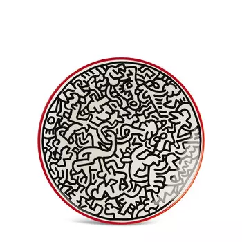 Keith Haring Тарелка декоративная Pattern