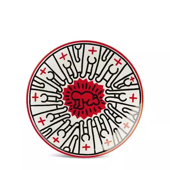 Keith Haring Тарелка декоративная Radiant Baby