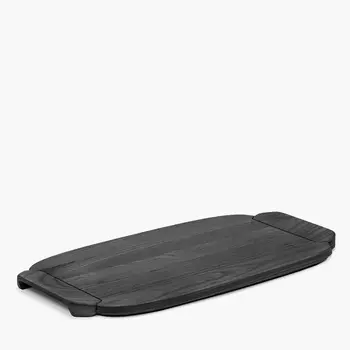 Kelly Wearstler Dune 02 Black Поднос L