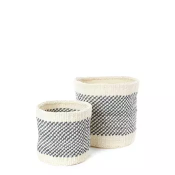 Kenya Charcoal/Cream Корзины 2 шт.