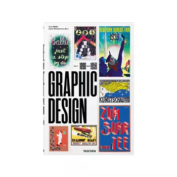 The History of Graphic Design. Vol. 1, 1890–1959 Книга