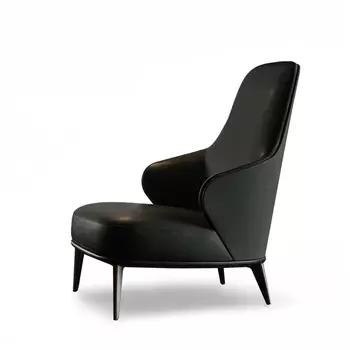 Leslie Berg?re Stone Grey Кресло