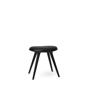 Low Stool Black Beech Табурет