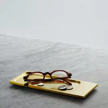 Machined Brass Поднос