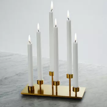 Machined Brass Подсвечник