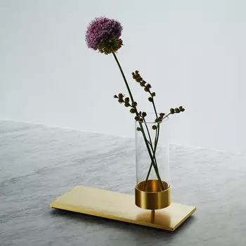 Machined Brass Ваза