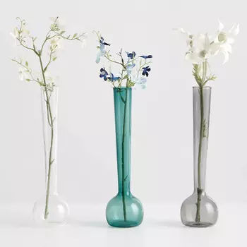 Margot Smoke/Teal/Clear Вазы 3 шт.