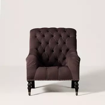 Mayfair Tufted Camel Кресло