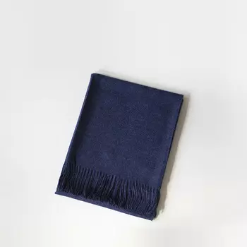 Melange Navy Плед