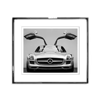 Mercedes SLS Gull-wing II Постер