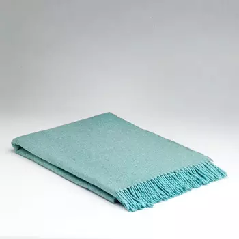 Merino & Cashmere Aqua Плед