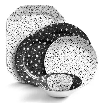 Midnight Sky Black Сервиз на 6 персон