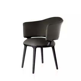 Munick Ebony Fabric/Leather Feu Комплект из 4 стульев