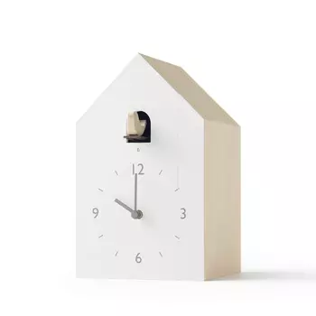 Nendo Cuckoo Bookend Часы настольные