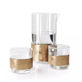 Niels Datema Copper Графин и 2 стакана