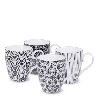 Nippon Black Кружка 4 шт.