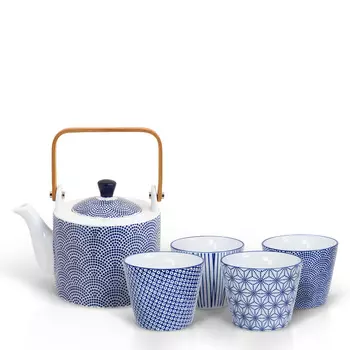 Nippon Blue Чайный сервиз на 4 персоны