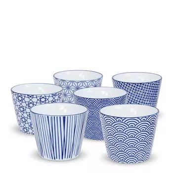 Nippon Blue Набор чашек 6 шт