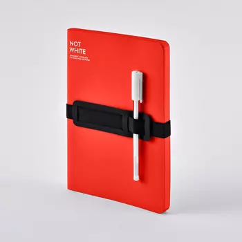 Not White L Light Red Записная книжка