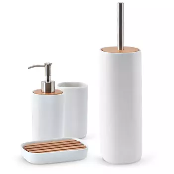 Oscar White Набор для ванной комнаты из 4 предметов