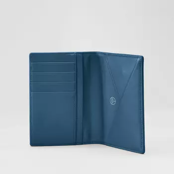 Passport Caddy Prussian Blue Обложка для документов
